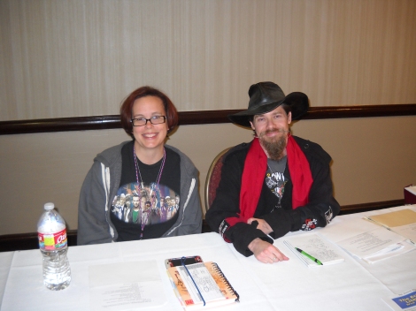 Jenn Monty and Larry Atchley Jr. at All-Con Dallas 2014